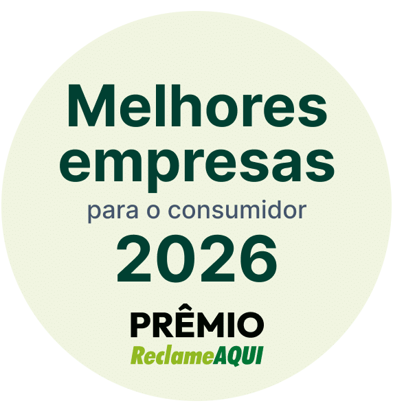 Selo Premio Reclame Aqui 2026 - Melhores Empresas para o Consumidor - Galicia Educacao